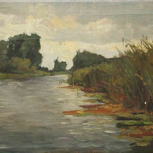 Painting Reeuwijk by jan Sirks